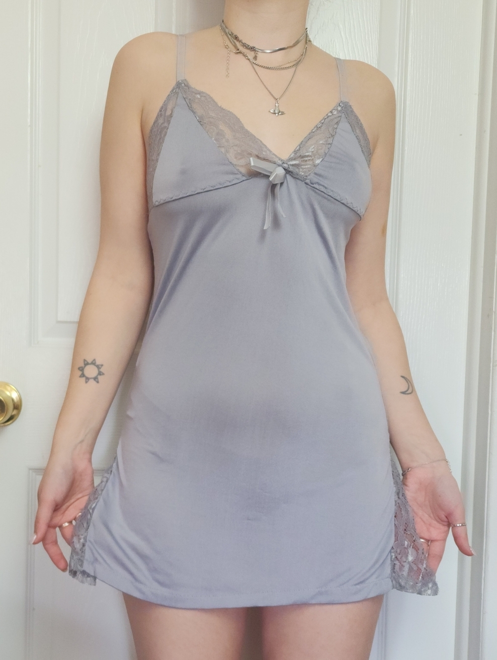 Gray Nightie